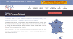 Desktop Screenshot of cpes.fr